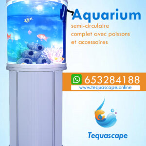 Aquarium 30 Litres Complet avec Meuble et Poissons | AQP030AM001